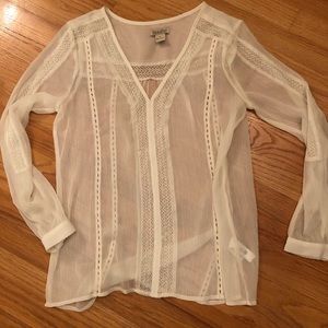 Cute lucky brand blouse